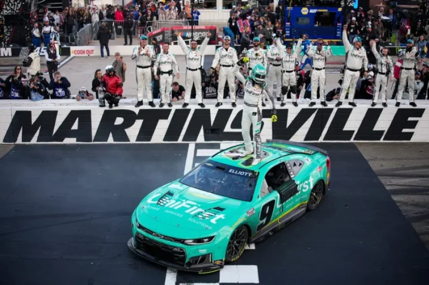 Chase Elliott’s Strategy Secures Victory at Martinsville NASCAR Cup