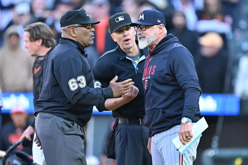 Twins Manager Falls First in Robot Umpire Uprising