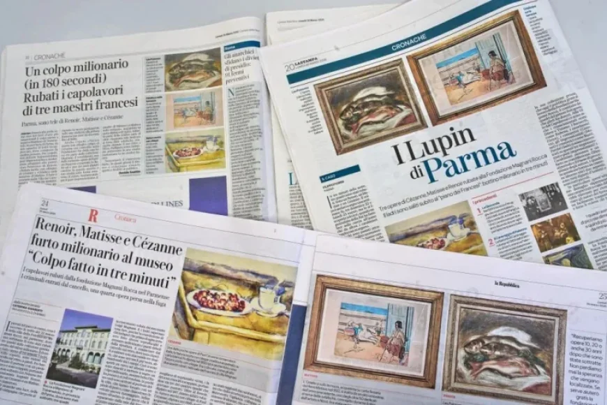 Renoir, Cézanne, Matisse Paintings Stolen in Daring Italian Heist
