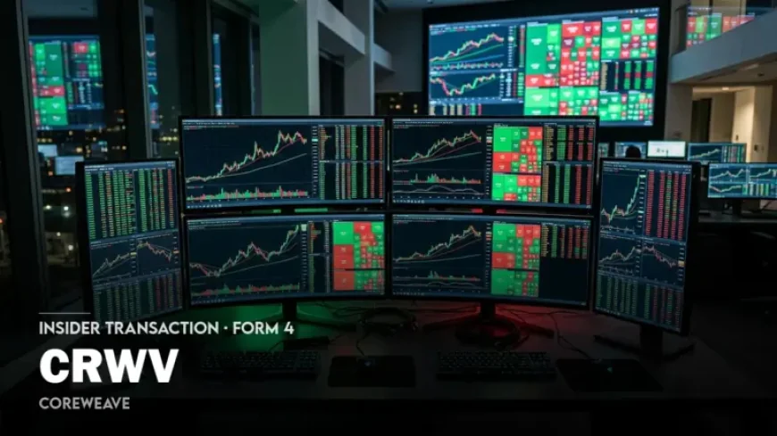 Coreweave Stock after a wave of insider sales: what the filings show in late March 2026