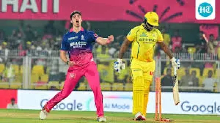 Nandre Burger Rocks Samson’s CSK Debut, Six-Year Streak Ends