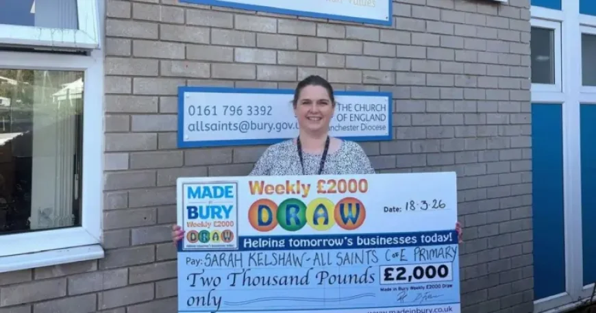 Bury council worker wins £2,000 — 83rd council victor and a timely family respite