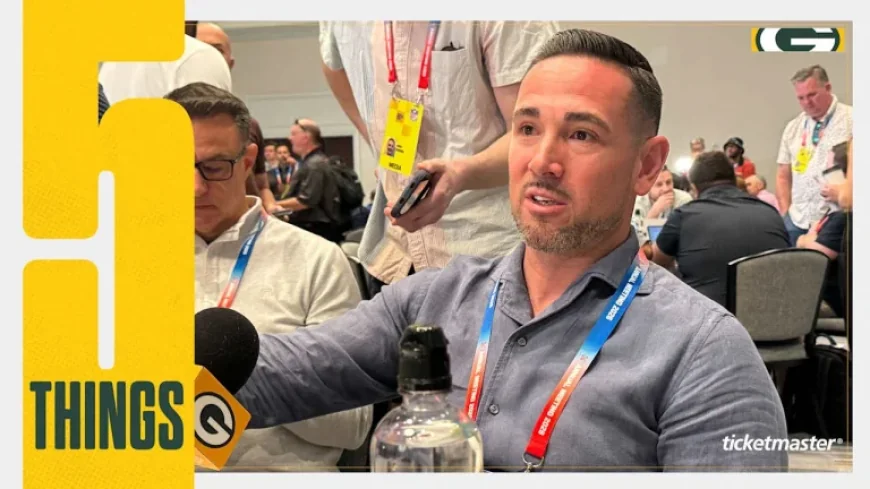 Key Insights from Matt LaFleur at 2026 NFL Annual Meeting
