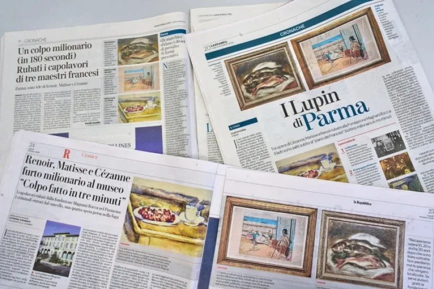 Masterpieces by Cézanne, Renoir, Matisse Stolen from Italian Museum
