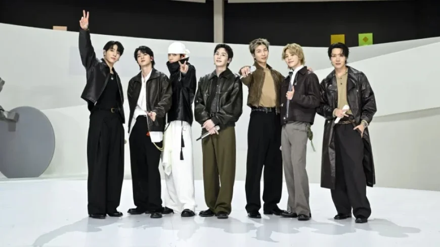BTS Dominates Charts with New Release: NPR