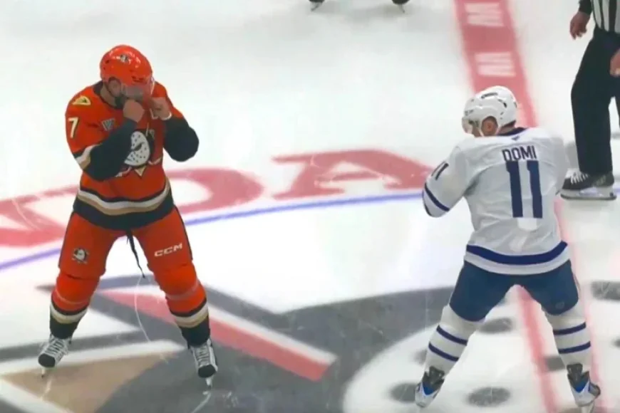 Max Domi Battles Radko Gudas Early in Auston Matthews’ Revenge Game
