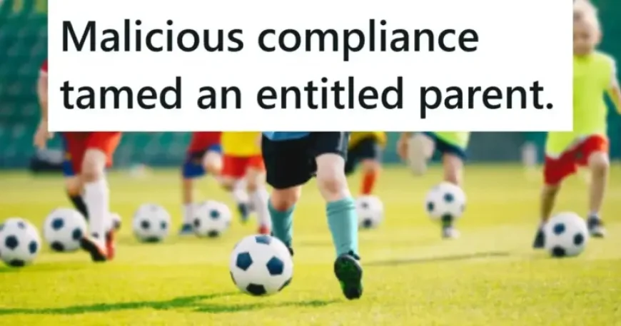 Kids Soccer Sideline Blowup: Coach Gives In, Boy Gets Distracted Mid-Play