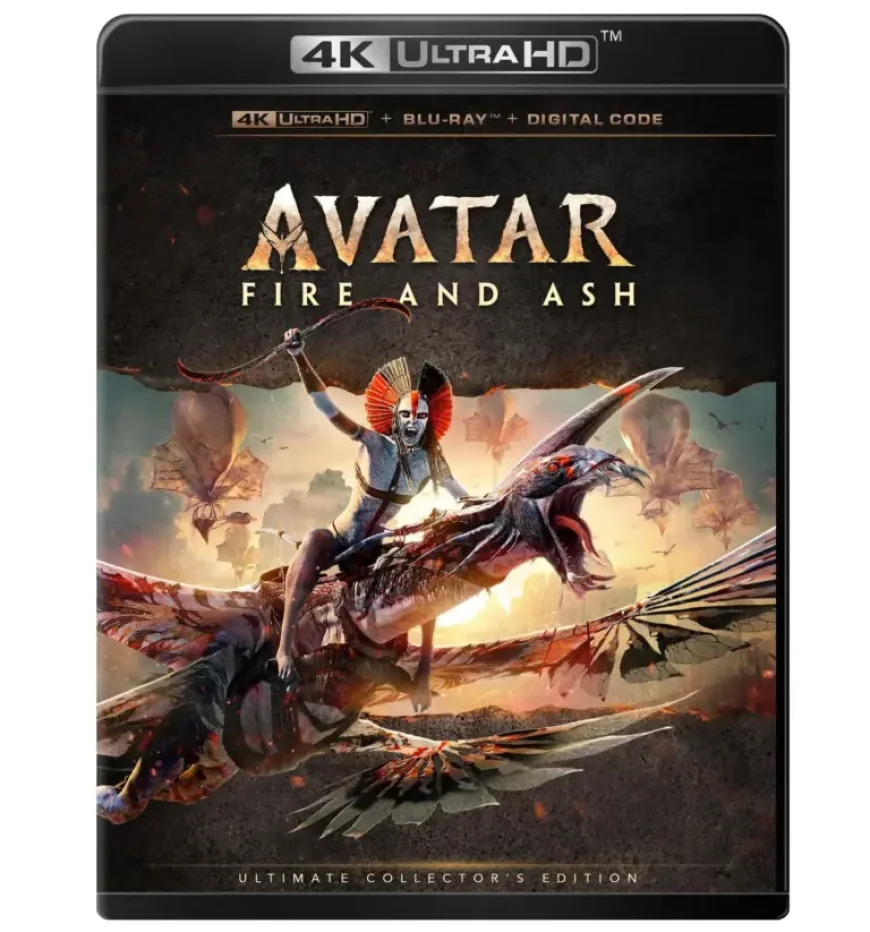 Avatar Fire And Ash Lands Digital and Physical Release Dates — 4K Details Revealed