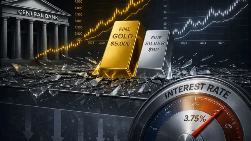 Commerzbank Predicts Rate Cuts to Boost Gold to $5,000, Silver to $90
