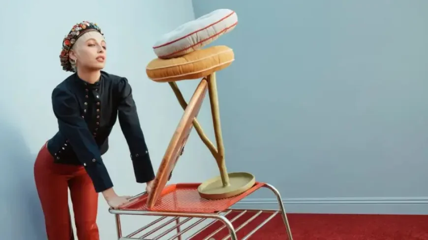 West Elm Emma Chamberlain collection launches today with 78 pieces and a vanity at the center