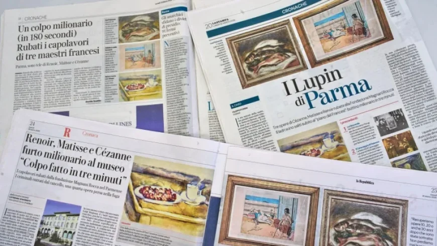 Renoir, Cézanne, Matisse Paintings Stolen from Italian Museum