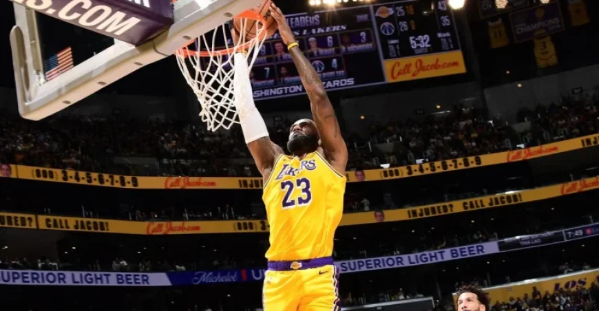 LeBron James, Austin Reaves Shine in Lakers’ Victory Over Wizards