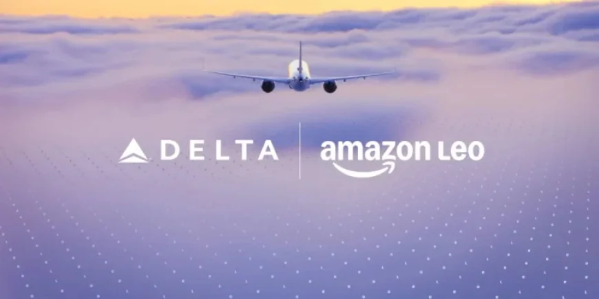 Amazon Leo to Enhance Delta’s In-Flight Wi-Fi by 2028
