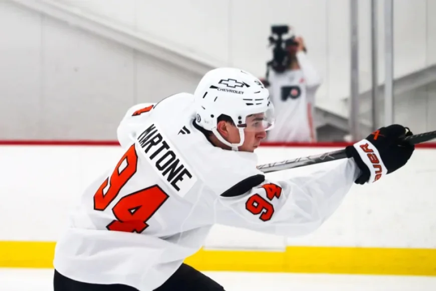 Rick Tocchet Unveils Flyers’ New Lineup with Porter Martone