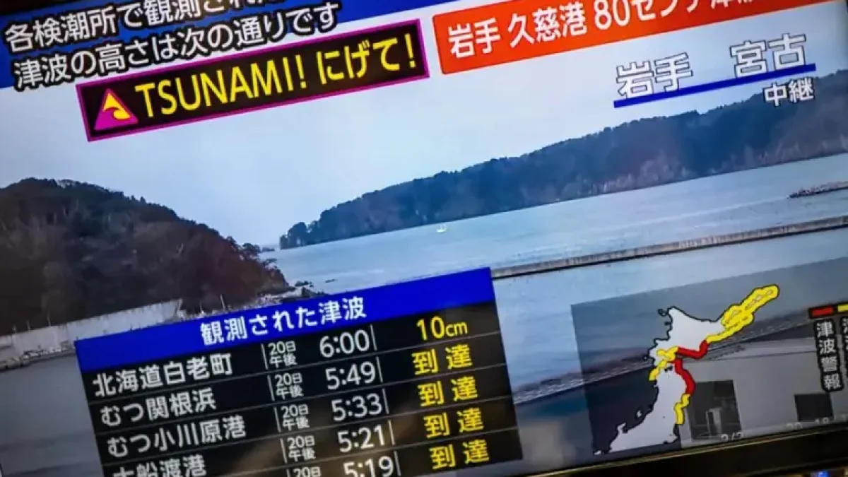 Alerte Tsunami Japon: Japan Raises Major Earthquake Risk After 7.7 ...