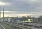 A2 Traffic: Long Delays After Car and Motorbike Crash — Hour-Plus Block in Gravesend