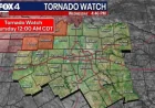 San Antonio: Tornado Watch Issued for Parts of North Texas as Overnight Storms Move Toward DFW