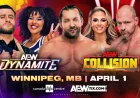 AEW Collision Spoilers Revealed from Winnipeg, Canada
