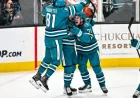 Celebrini Scores 40th Goal as Sharks Clinch Last-Minute 4-3 Victory