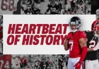 Falcons Retain Red Helmets and Throwback Uniforms as Wardrobe Staples
