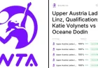 Katie Volynets as the Linz qualifier turns on clay momentum
