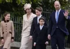 British Royal Family at Windsor Easter Service as the Family Reappears