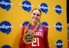 Elle Evans Basketball caps Kansas career with a rare three-title night