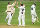 James Rew powers Somerset into control in County Championship showdown at Taunton