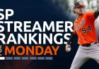 Fantasy Baseball Pitching Rankings for April 6-8