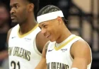 Jeremiah Fears powers 40-point rookie record as Pelicans erupt for 156