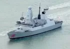 Hms Dragon Docks in Eastern Mediterranean After Water System Issue
