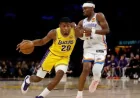 Adou Thiero Scores Career-High 10 as Thunder Cruise Past Lakers by 36