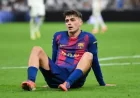 Pedri withdrawn at halftime as Barcelona face Atlético in Champions League clash