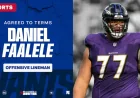 Giants Finalize Agreement with Daniel Faalele, Awaiting Physical Exam