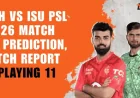 Lahore Qalandars Vs Islamabad United Match Scorecard: 6 titles, 22 meetings, and a Karachi reset