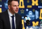 Michigan Coach Brandon Naurato Reacts to NCAA Frozen Four Defeat