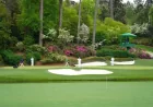 Kristoffer Reitan at Augusta National as the Masters’ evening machinery takes over