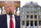 Paint Plans for a White House Office Building as Trump Pushes a New Look
