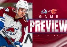 Avalanche Vs Flames as the Final Road Trip Ends in Calgary