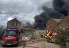 Sutton Bonington fire live: Crews tackle huge blaze at industrial estate