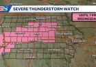 Kcci Radar: Severe storm threat grows over Iowa as hail, wind, and tornado watch continue