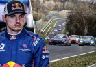 Nurburgring red flag 1 shock: ambulance on track halts Max Verstappen race