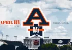 Auburn A Day as the spring game begins under Alex Golesh