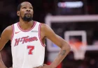 Kevin Durant Misses Game 1 vs. Lakers Due to Knee Injury