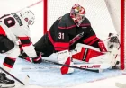 Andersen, Canes Dominate Sens in Game 1 Victory