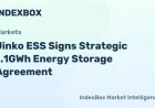 Jinko Signs 1.1GWh Strategic Agreement to Push Storage Deployment