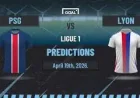 Psg Vs Lyon: Lineups Announced as Players Warm Up