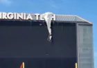 Skydiver Rescued After Parachute Snag at Virginia Tech Spring Game