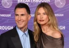 Adam Levine and Behati Prinsloo Shine at Breakthrough Prize Red Carpet Event
