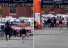 Delaware Marathon Photo Finish: Runner Celebrates Too Soon, Then Loses at the Line